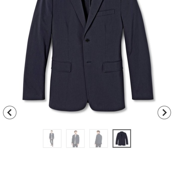 Men's Long Sleeve Blazer Phillip Lim Medium Navy - Picture 3 of 7